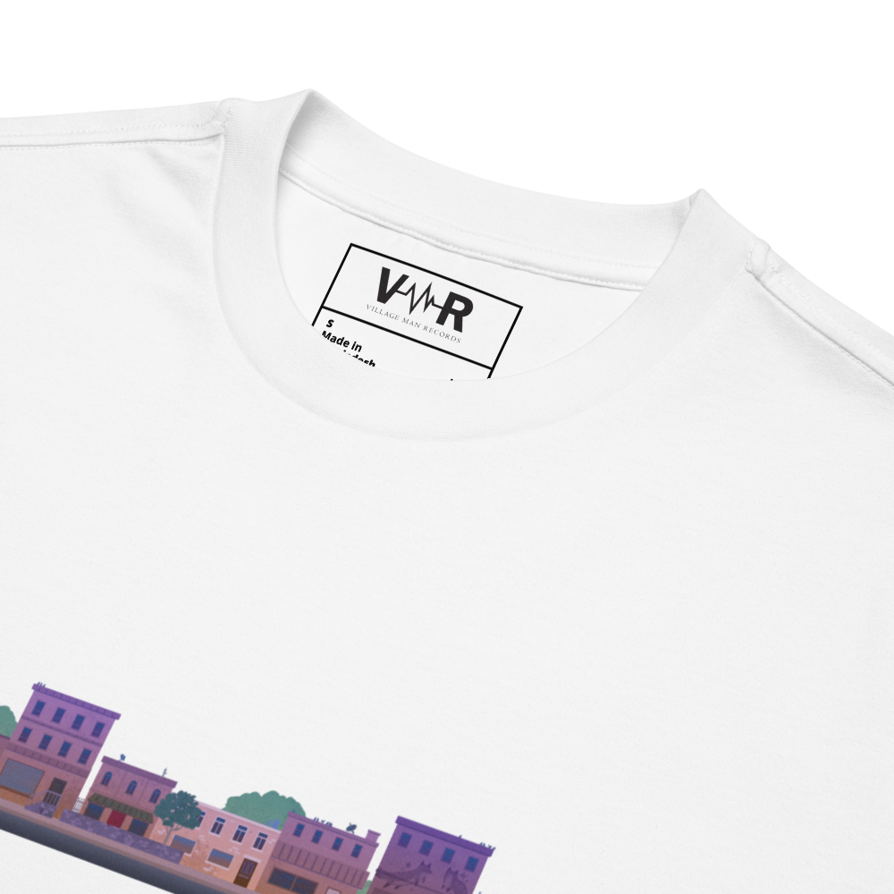 Oversized Heavyweight T-shirt VMR Skater Buildings